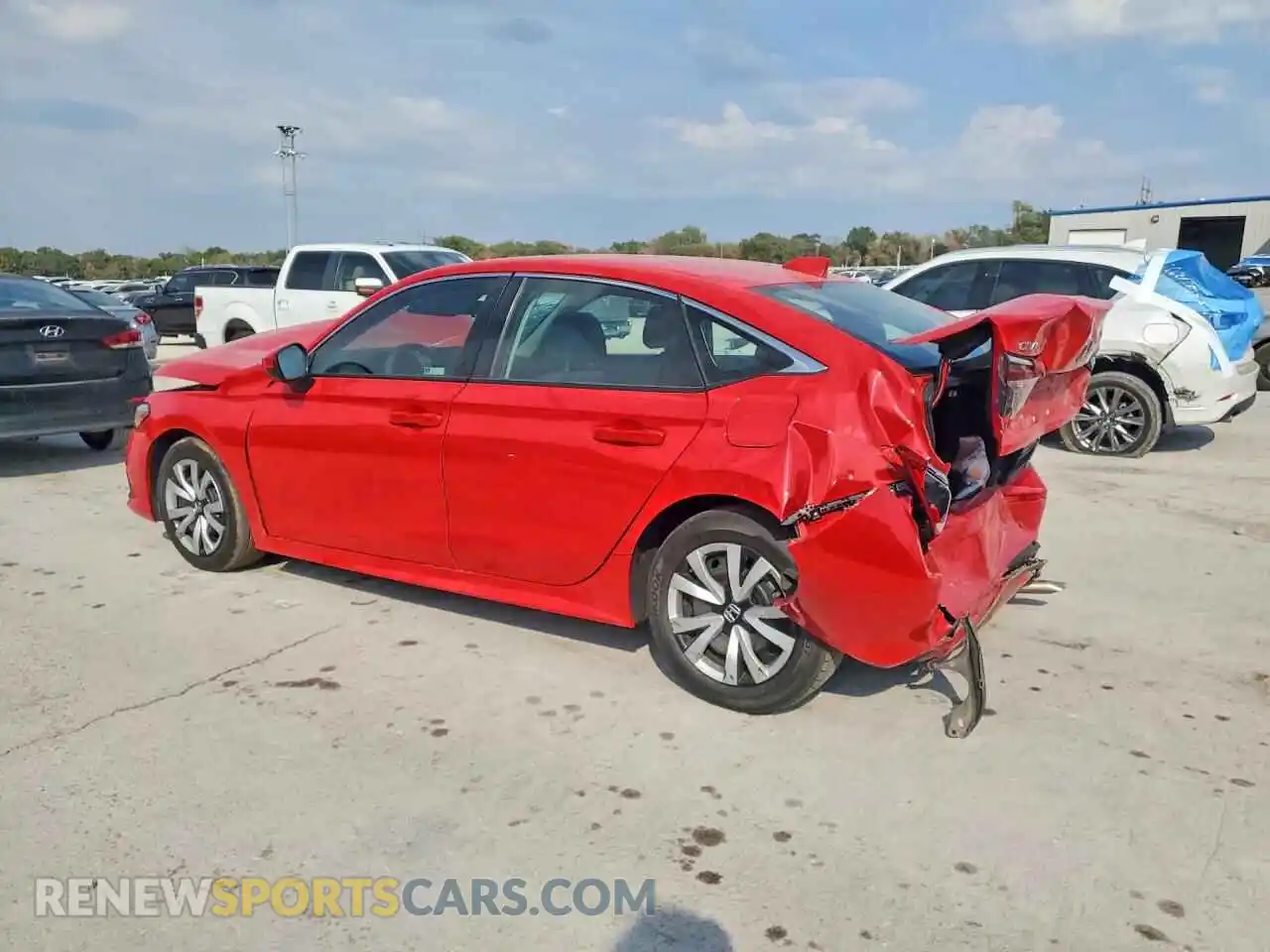2 Фотография поврежденного автомобиля 2HGFE2F29RH545365 HONDA CIVIC 2024