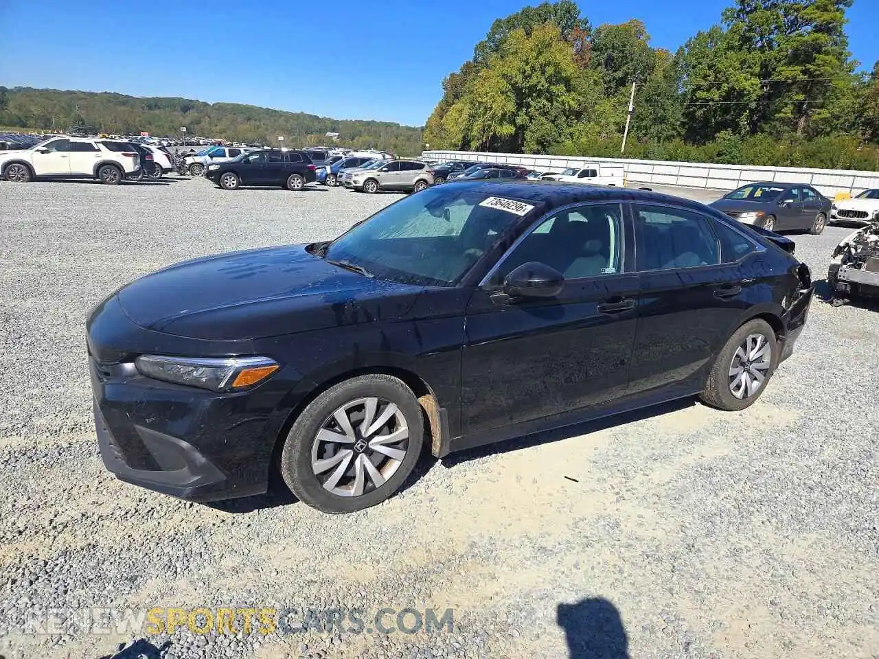 1 Photograph of a damaged car 2HGFE2F29RH549111 HONDA CIVIC 2024