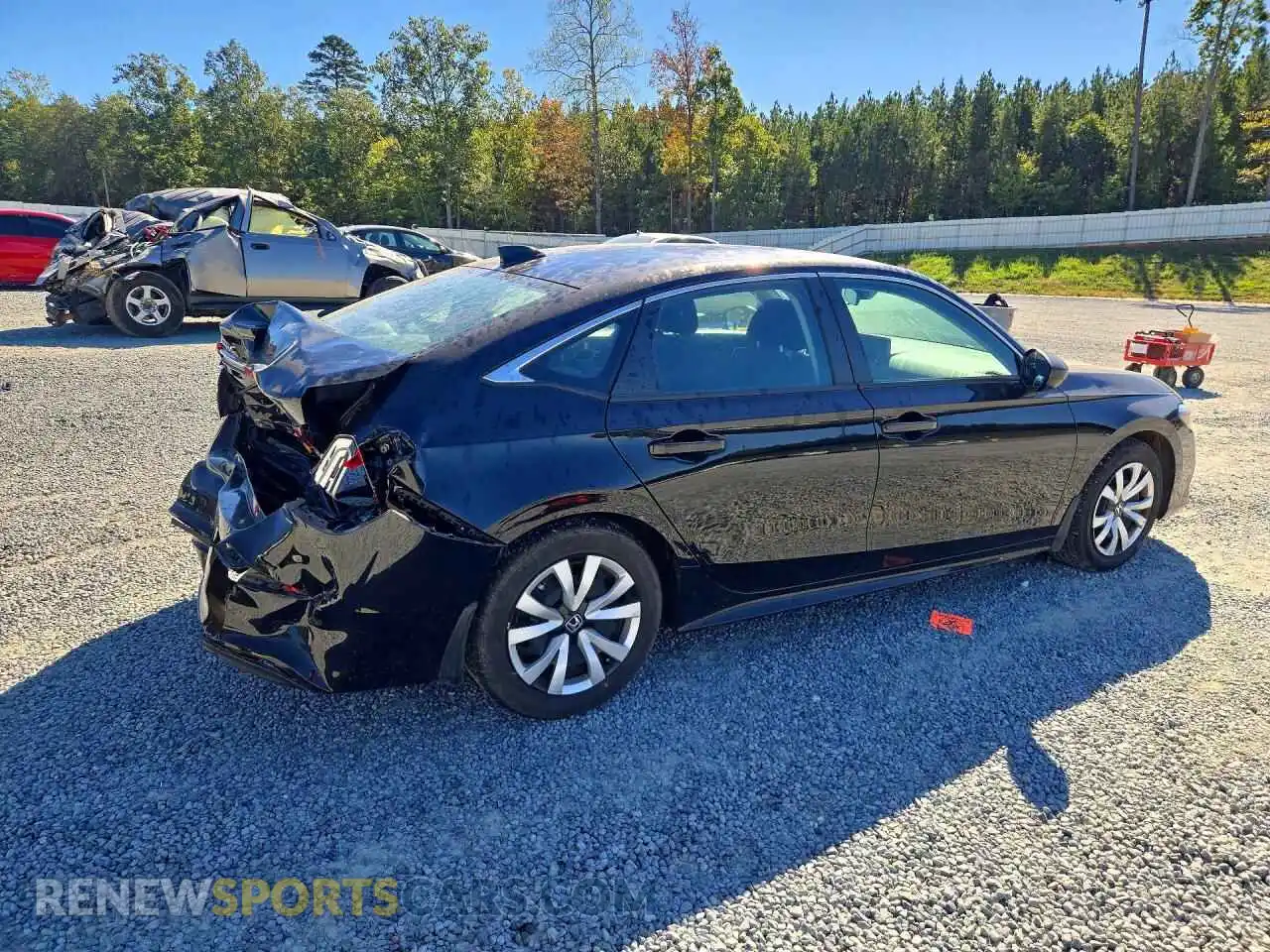 3 Photograph of a damaged car 2HGFE2F29RH549111 HONDA CIVIC 2024