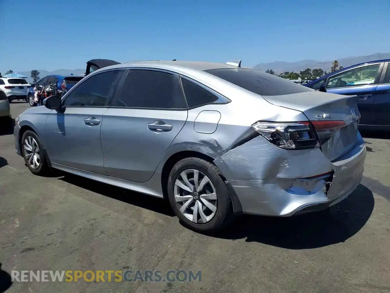 2 Photograph of a damaged car 2HGFE2F29RH574557 HONDA CIVIC 2024