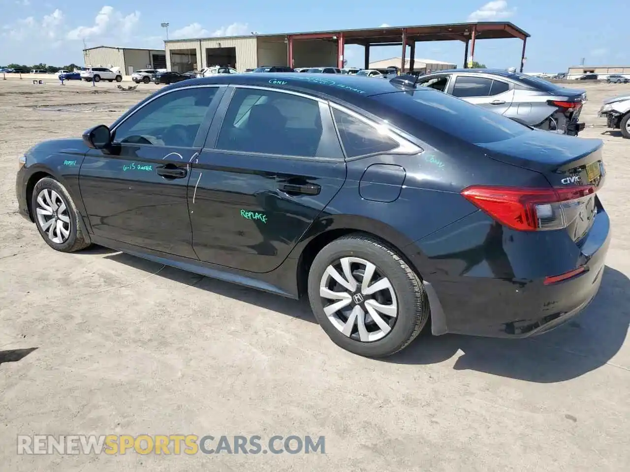 2 Photograph of a damaged car 2HGFE2F2XRH506431 HONDA CIVIC 2024