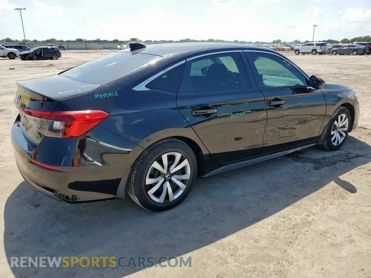 3 Photograph of a damaged car 2HGFE2F2XRH506431 HONDA CIVIC 2024