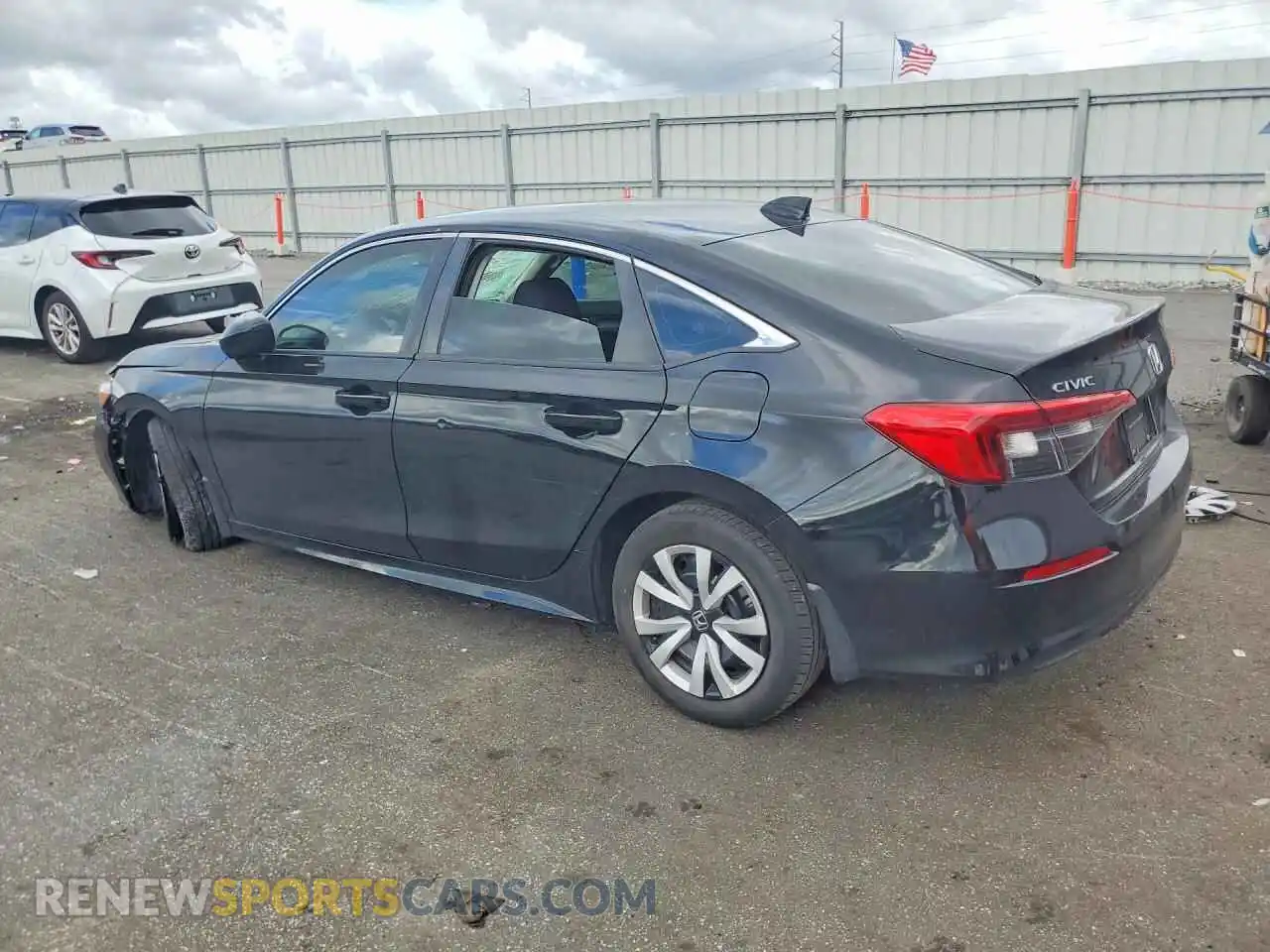 2 Photograph of a damaged car 2HGFE2F2XRH506445 HONDA CIVIC 2024
