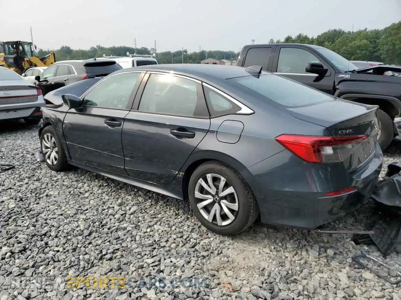 2 Photograph of a damaged car 2HGFE2F2XRH517476 HONDA CIVIC 2024
