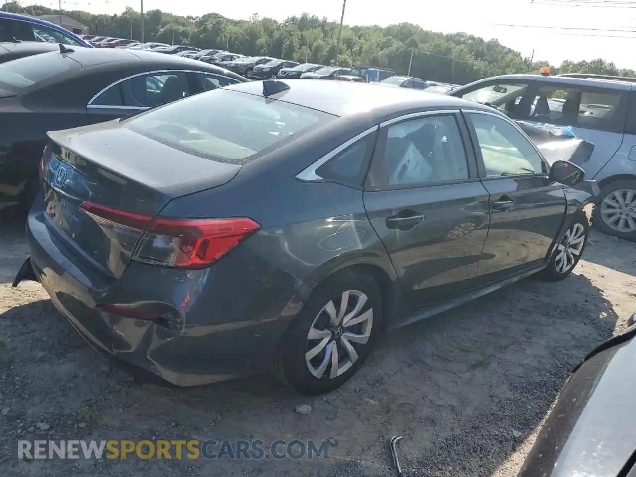 3 Photograph of a damaged car 2HGFE2F2XRH517476 HONDA CIVIC 2024