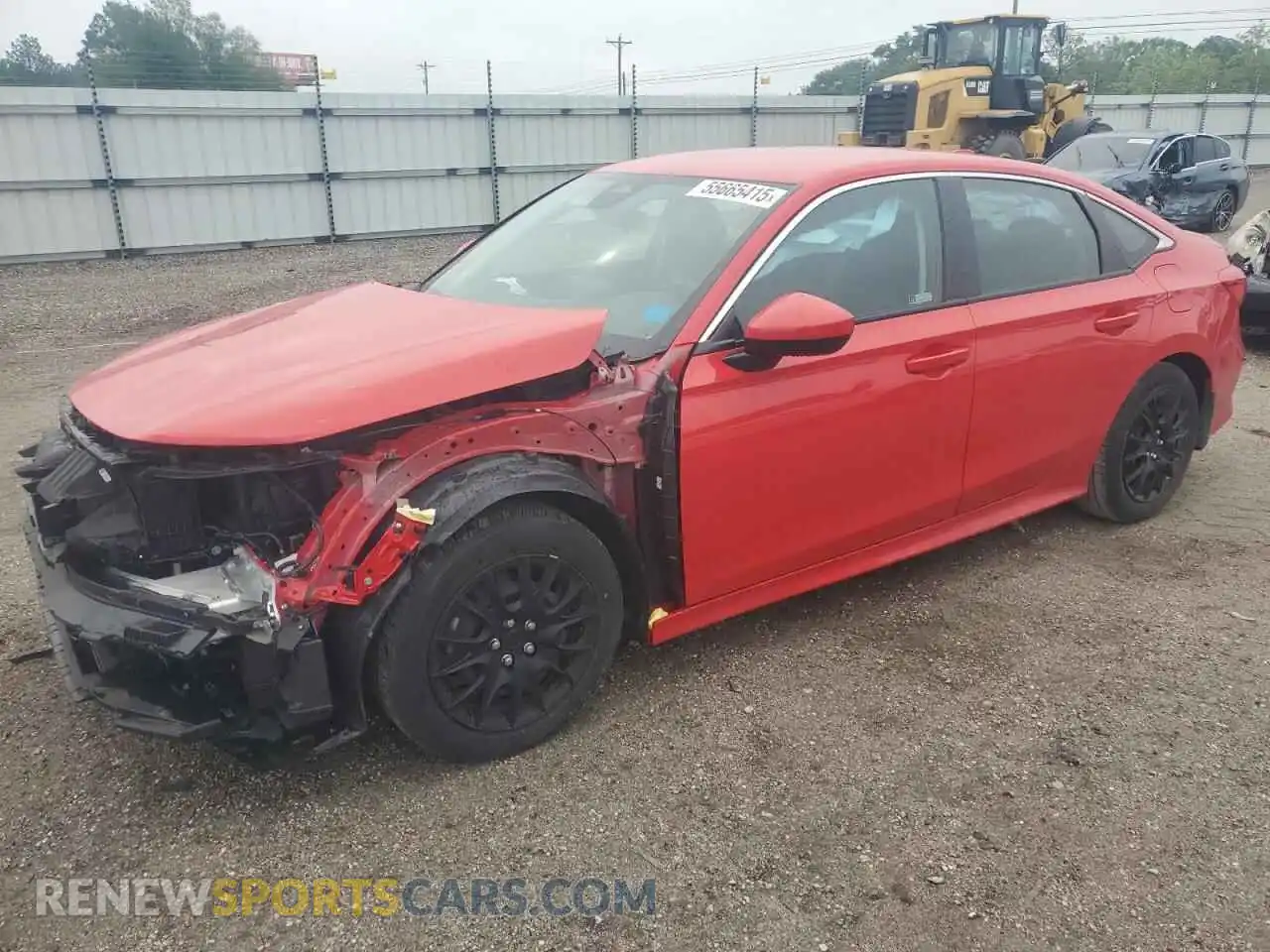 1 fotografías del automóvil dañado 2HGFE2F2XRH527070 HONDA CIVIC 2024