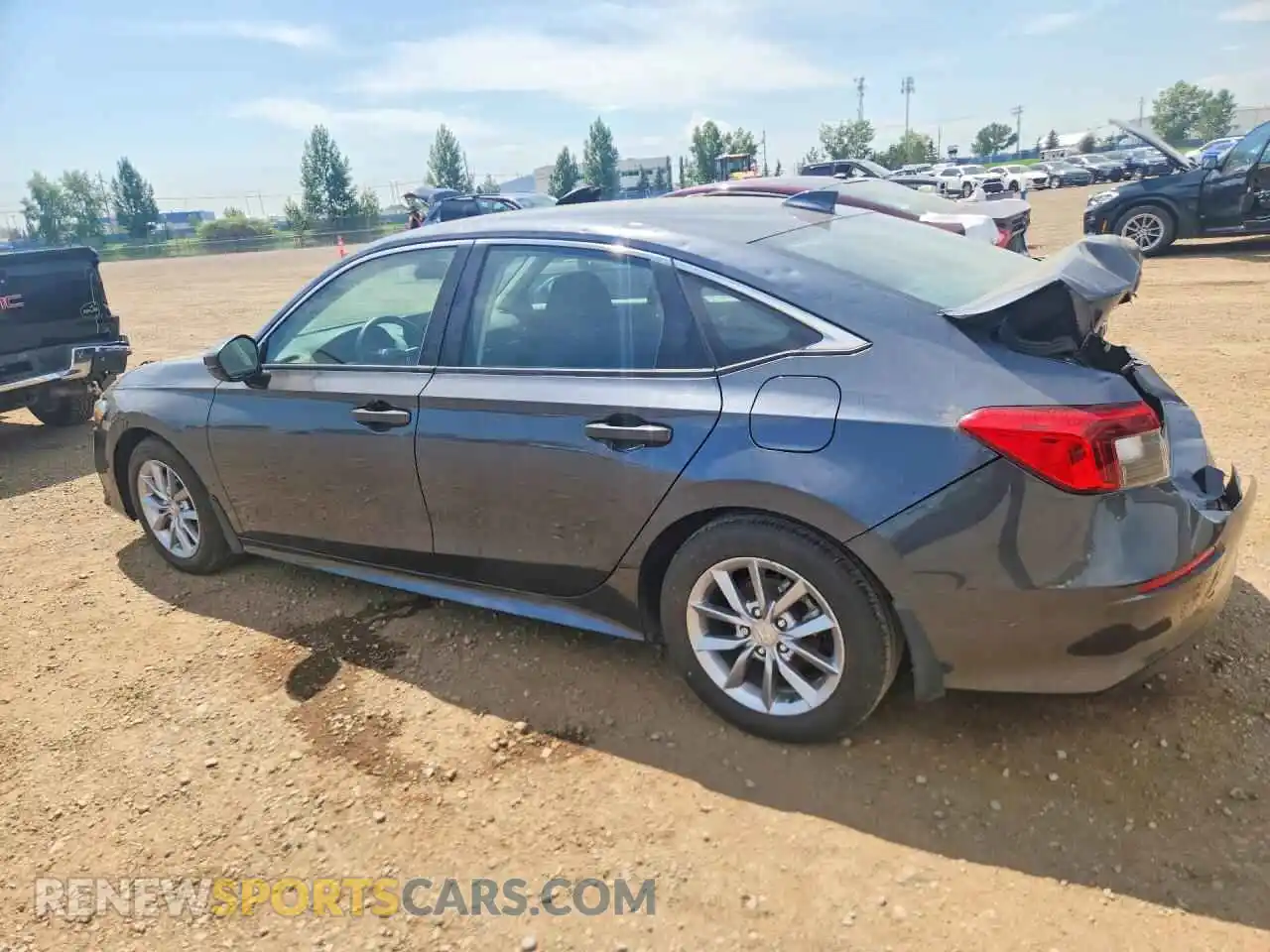 2 Photograph of a damaged car 2HGFE2F30RH104510 HONDA CIVIC 2024