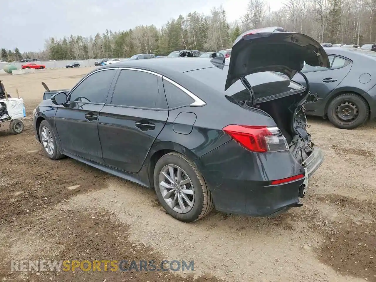 2 Photograph of a damaged car 2HGFE2F30RH115121 HONDA CIVIC 2024