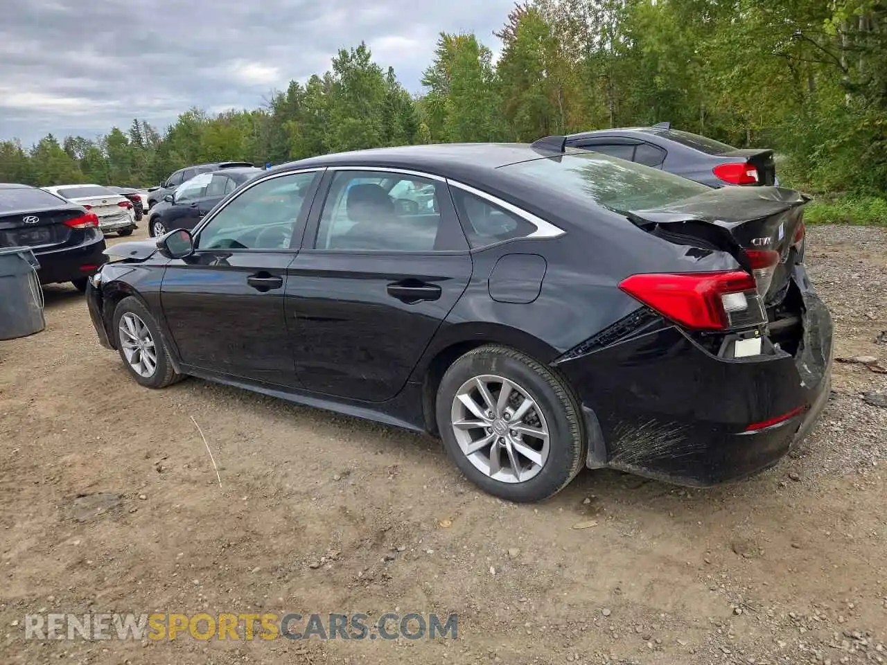 2 Photograph of a damaged car 2HGFE2F33RH108535 HONDA CIVIC 2024