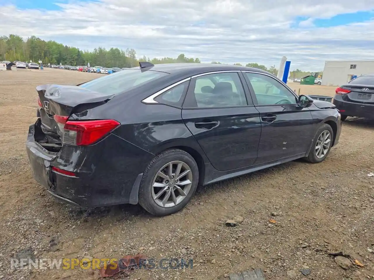 3 Photograph of a damaged car 2HGFE2F33RH108535 HONDA CIVIC 2024