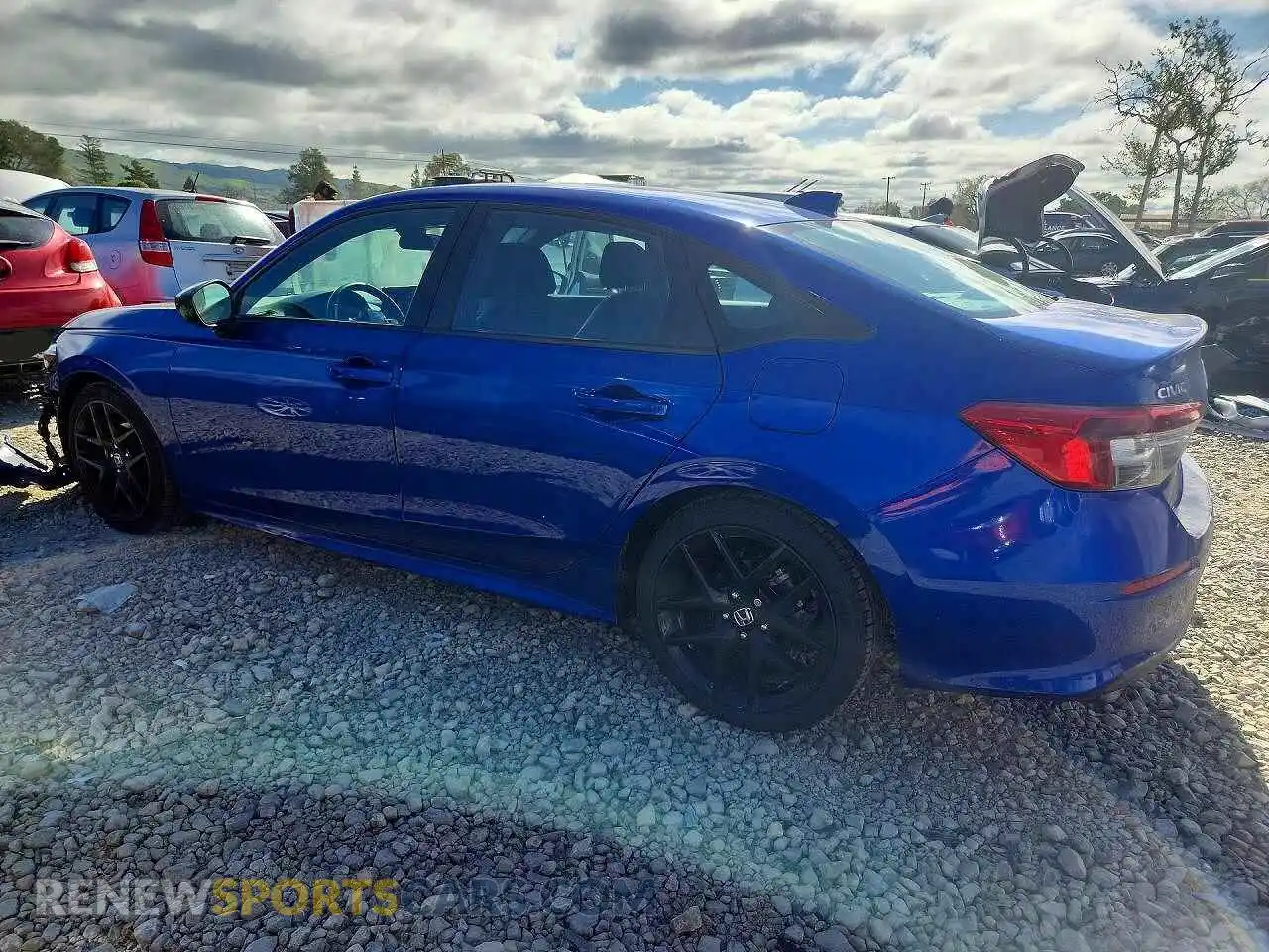 2 Photograph of a damaged car 2HGFE2F50RH542624 HONDA CIVIC 2024