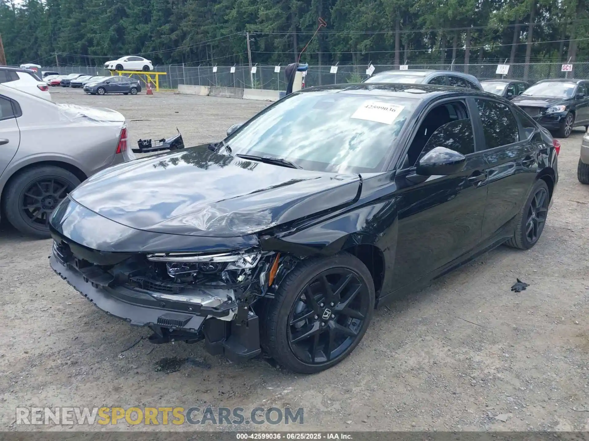 2 Photograph of a damaged car 2HGFE2F50RH553476 HONDA CIVIC 2024