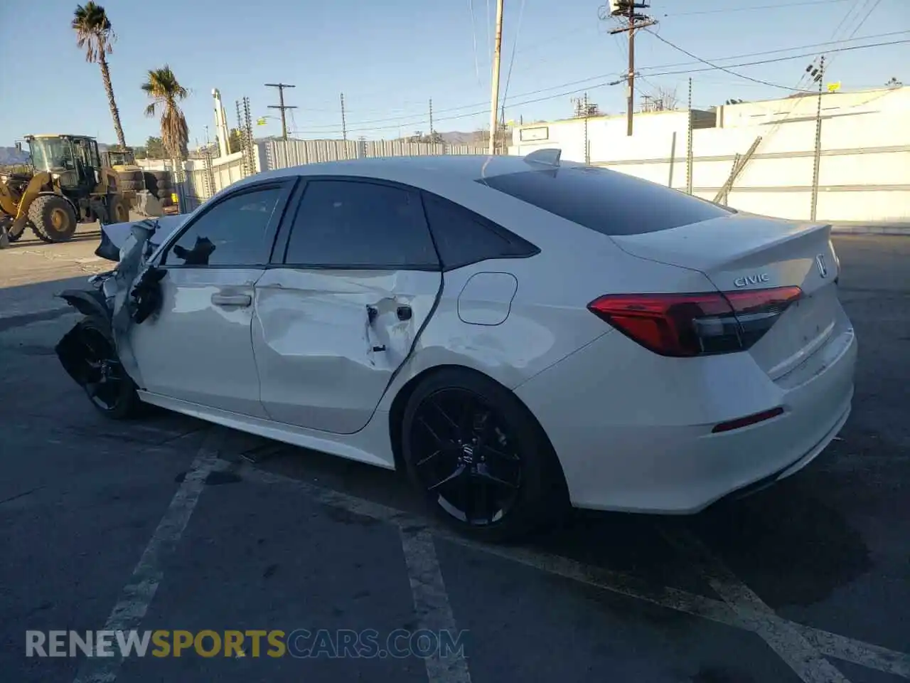 2 Photograph of a damaged car 2HGFE2F50RH560475 HONDA CIVIC 2024