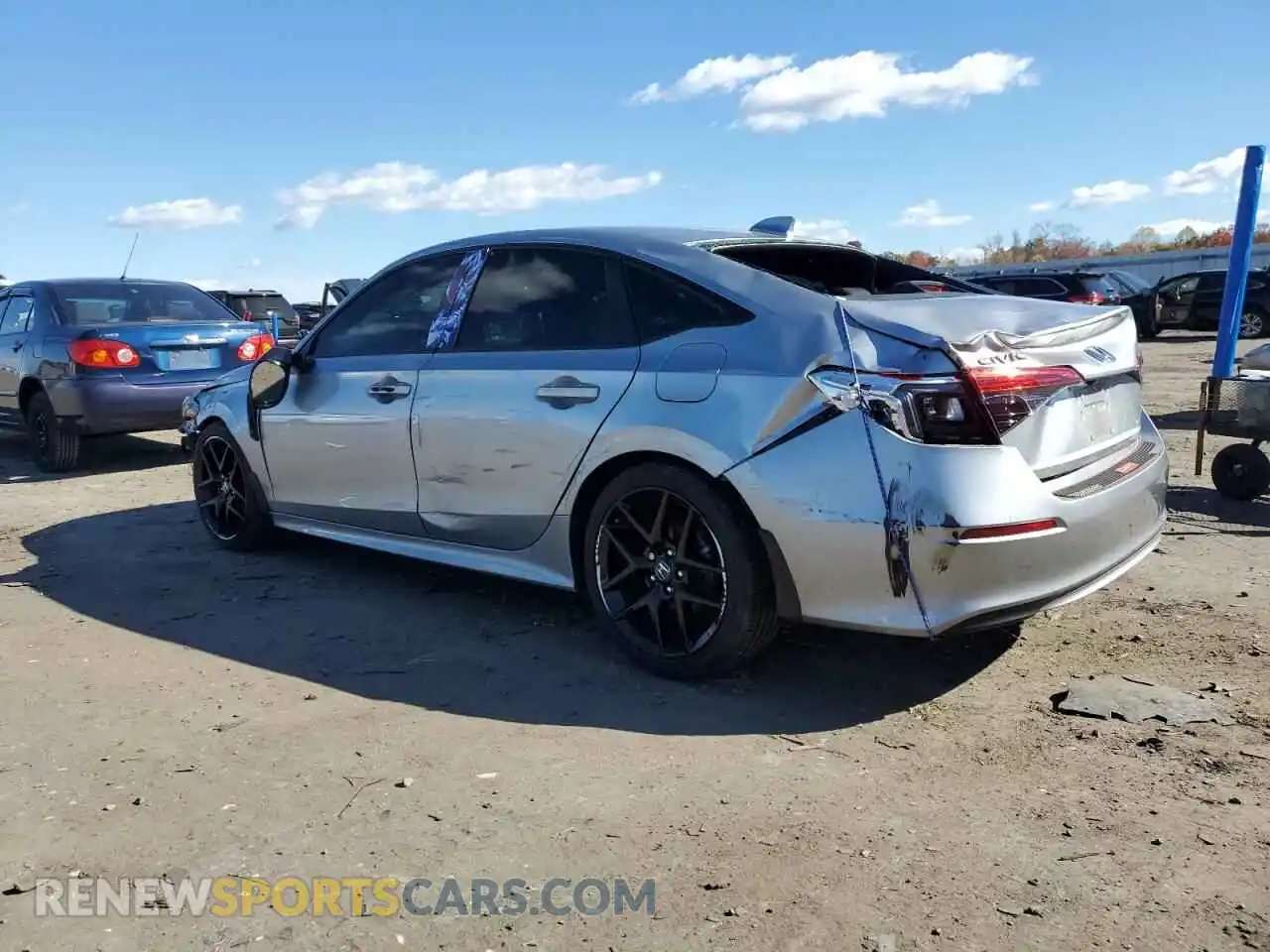 2 Photograph of a damaged car 2HGFE2F50RH562114 HONDA CIVIC 2024