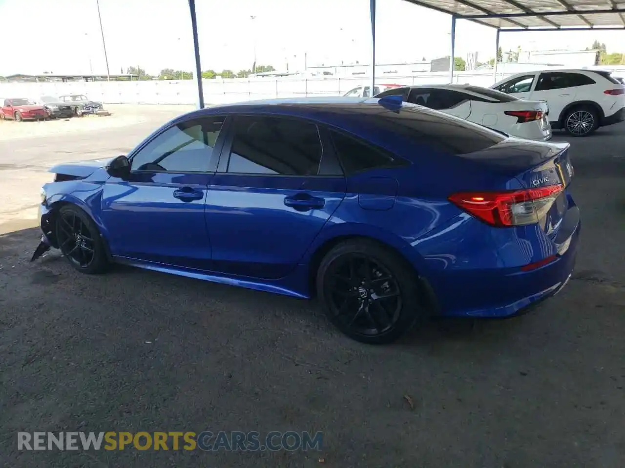 2 Photograph of a damaged car 2HGFE2F50RH564526 HONDA CIVIC 2024