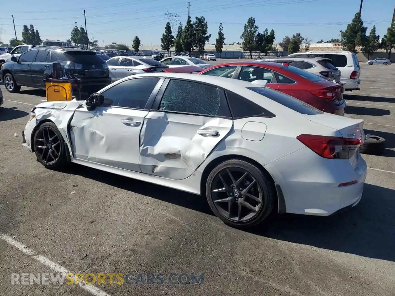 2 Photograph of a damaged car 2HGFE2F50RH578653 HONDA CIVIC 2024