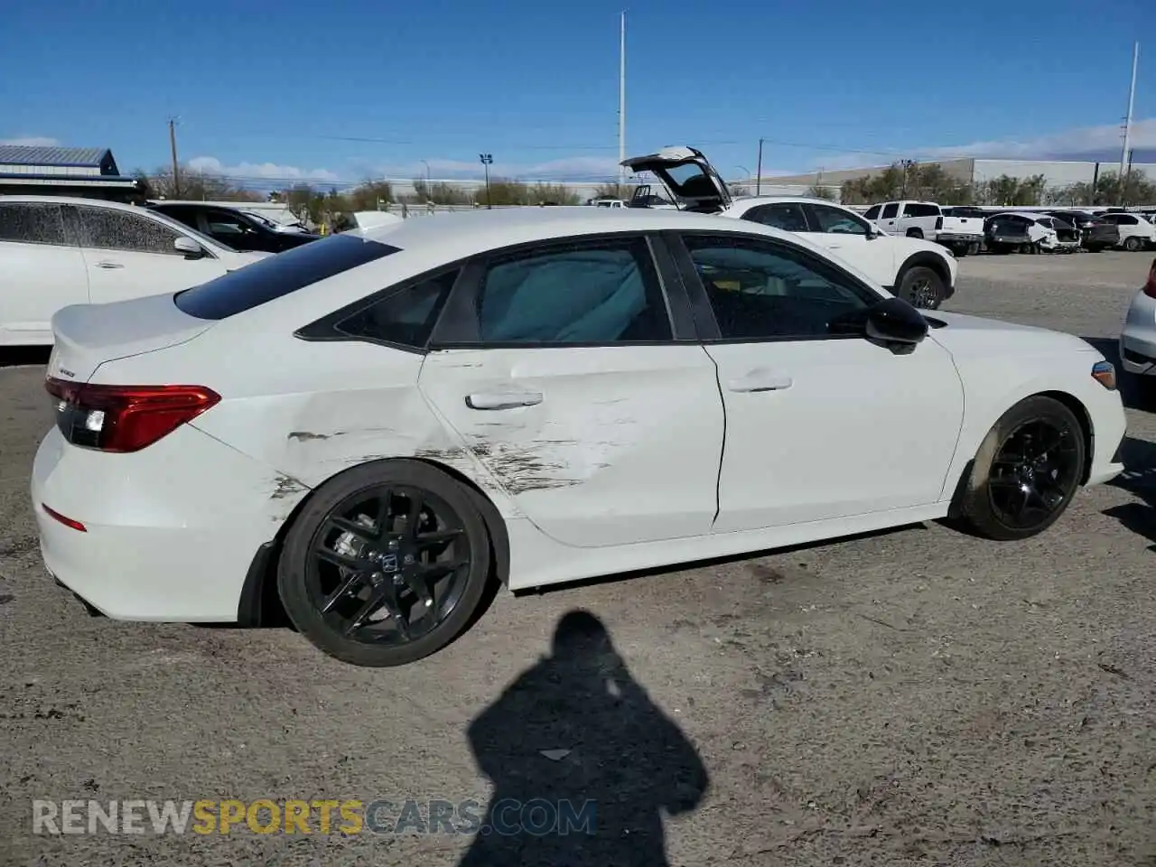 3 Photograph of a damaged car 2HGFE2F51RH512998 HONDA CIVIC 2024