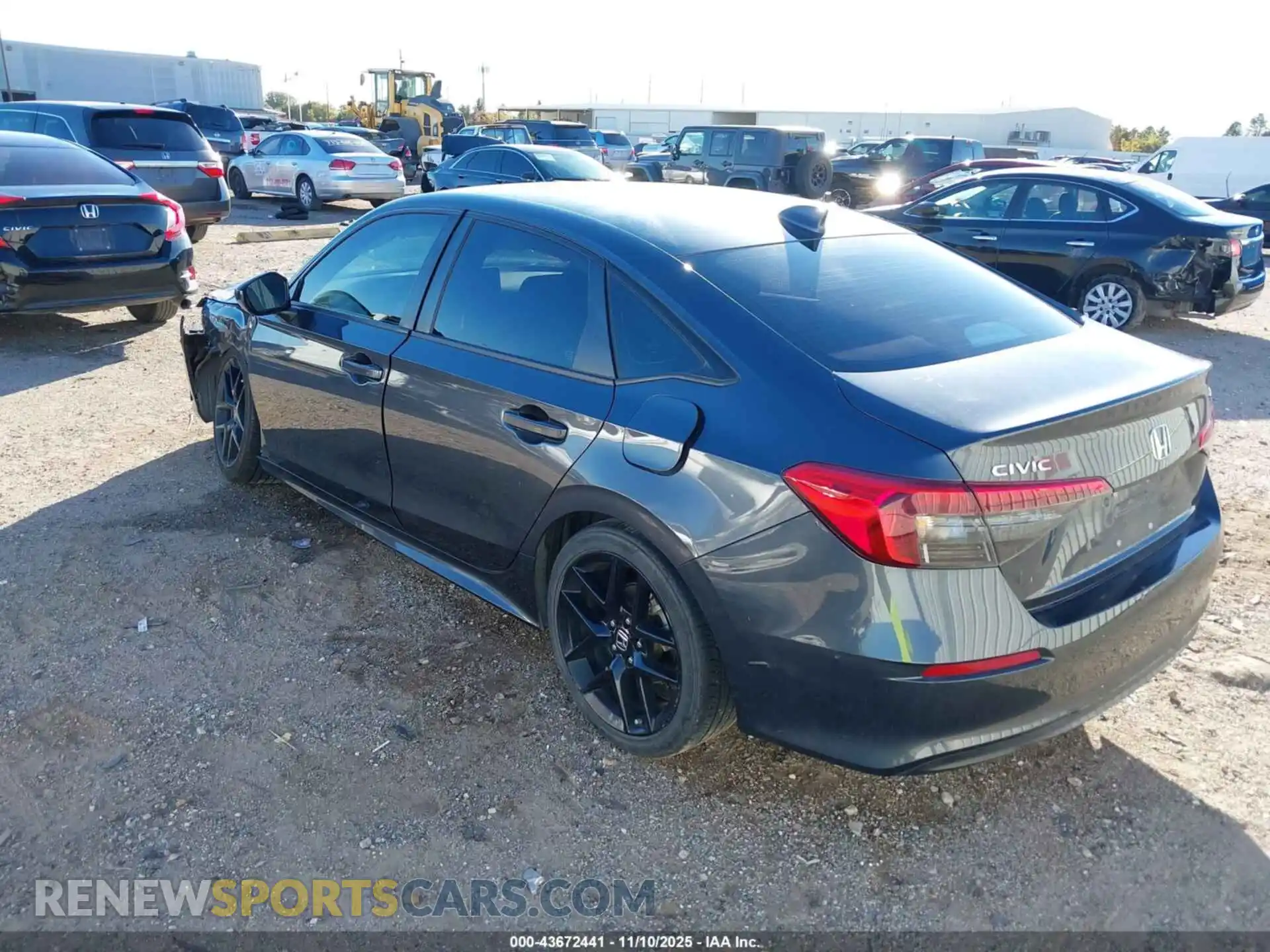 3 Photograph of a damaged car 2HGFE2F51RH543393 HONDA CIVIC 2024