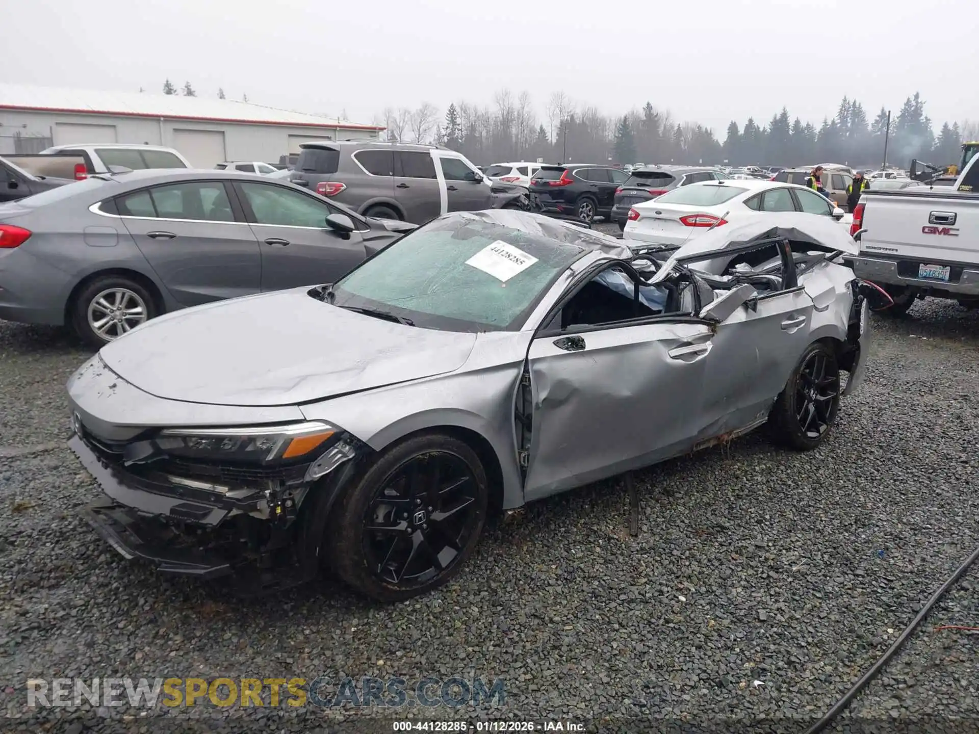 2 Photograph of a damaged car 2HGFE2F51RH549680 HONDA CIVIC 2024