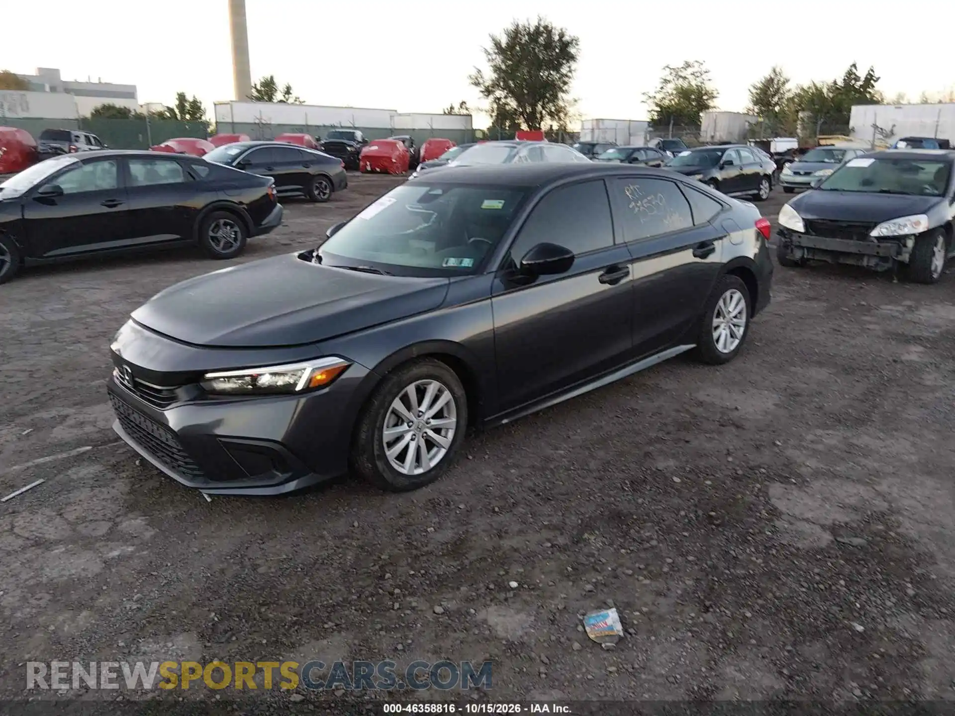 2 fotografías del automóvil dañado 2HGFE2F51RH552787 HONDA CIVIC 2024