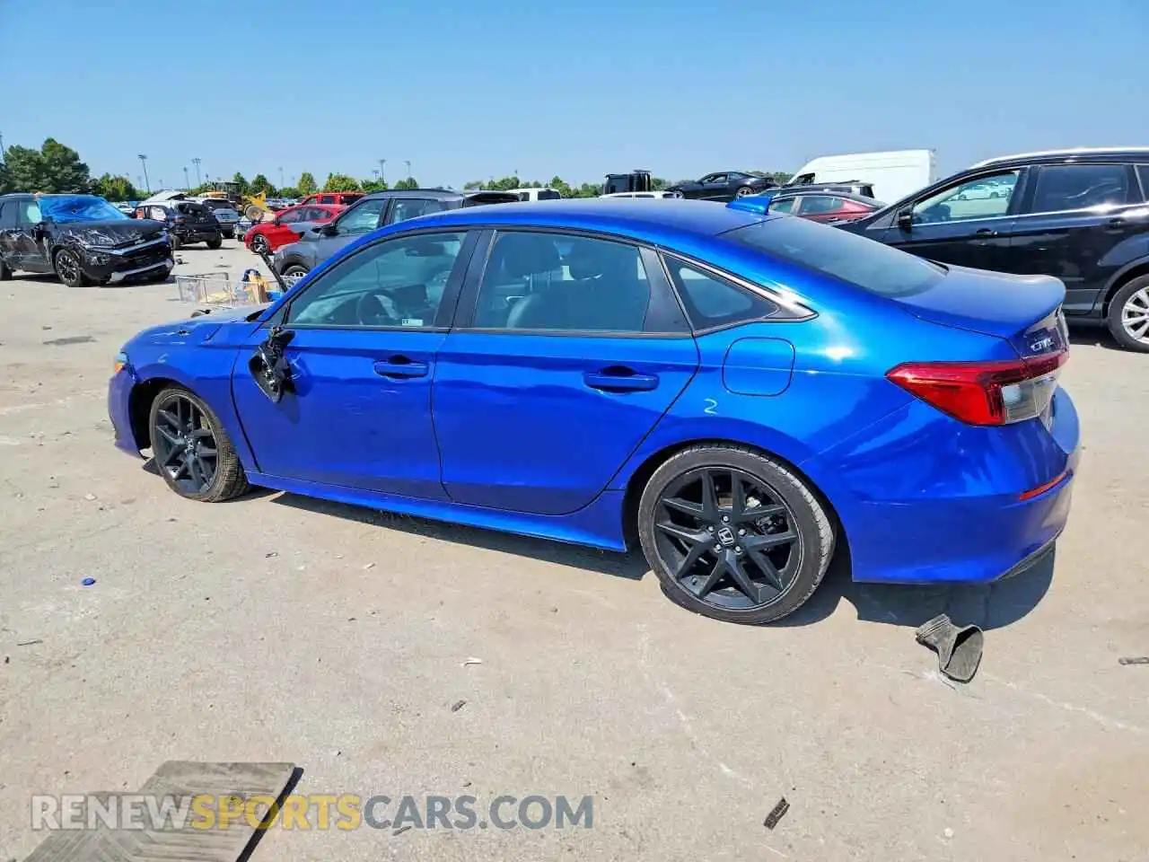 2 Photograph of a damaged car 2HGFE2F51RH557651 HONDA CIVIC 2024
