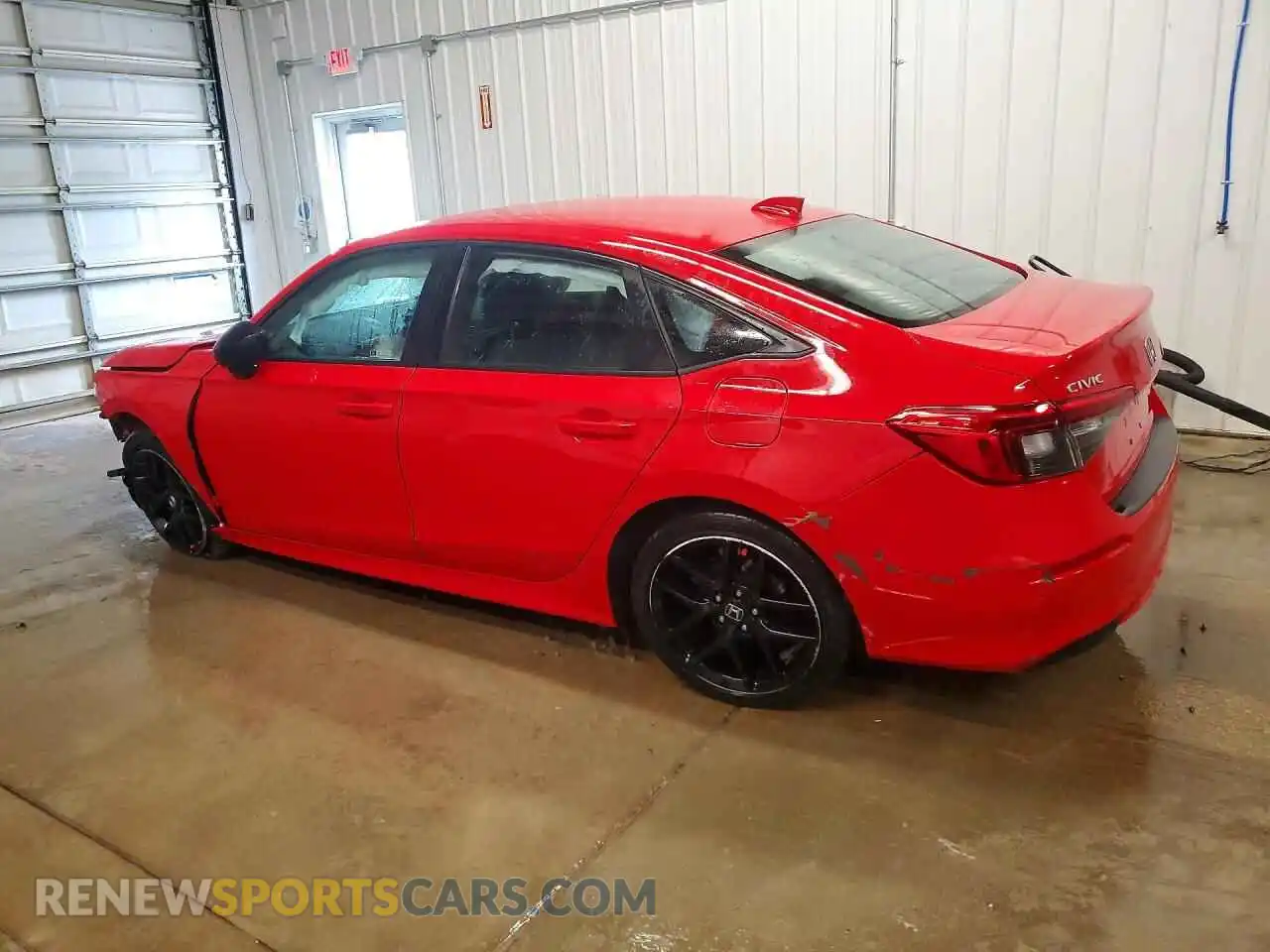 2 Photograph of a damaged car 2HGFE2F51RH562770 HONDA CIVIC 2024