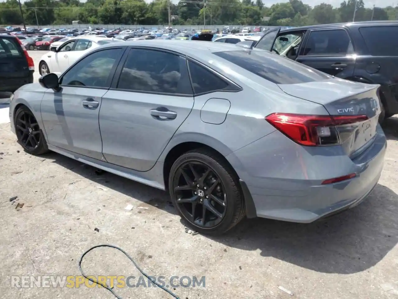 2 Photograph of a damaged car 2HGFE2F51RH566088 HONDA CIVIC 2024