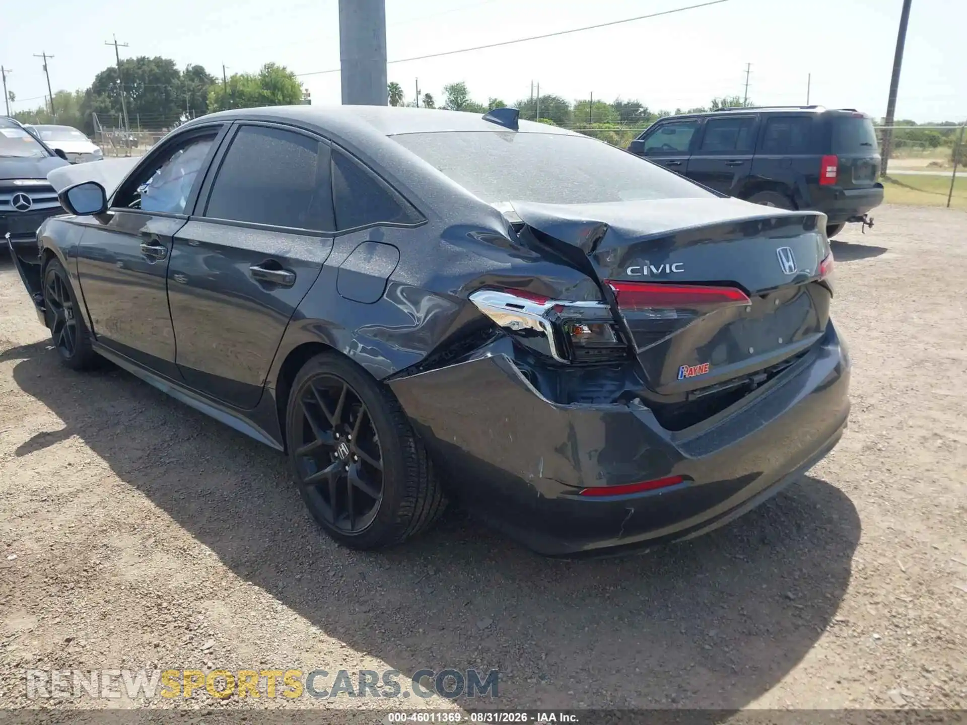 3 Photograph of a damaged car 2HGFE2F52RH504666 HONDA CIVIC 2024