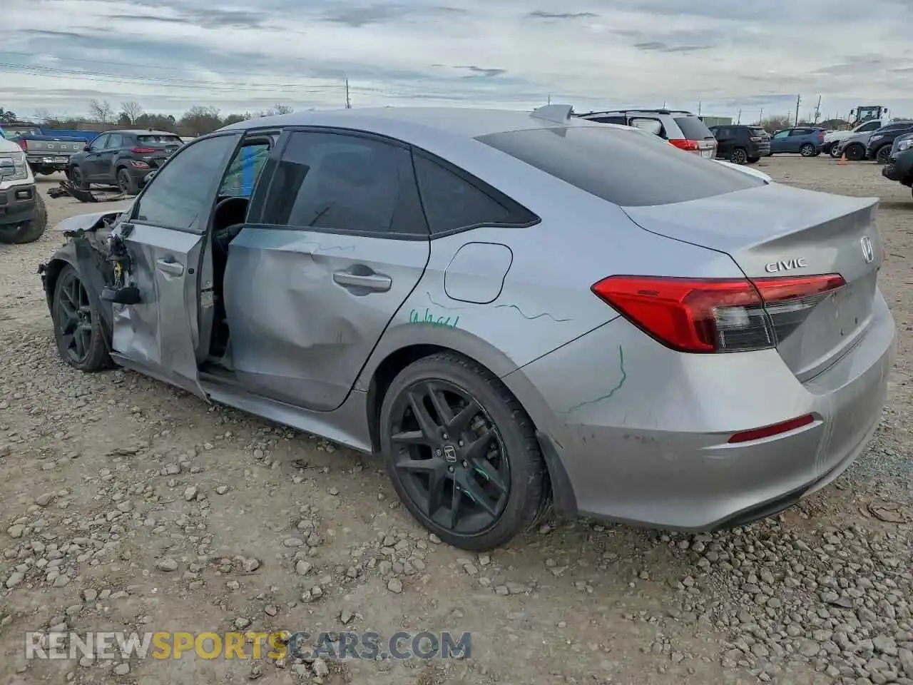 2 Photograph of a damaged car 2HGFE2F52RH505722 HONDA CIVIC 2024