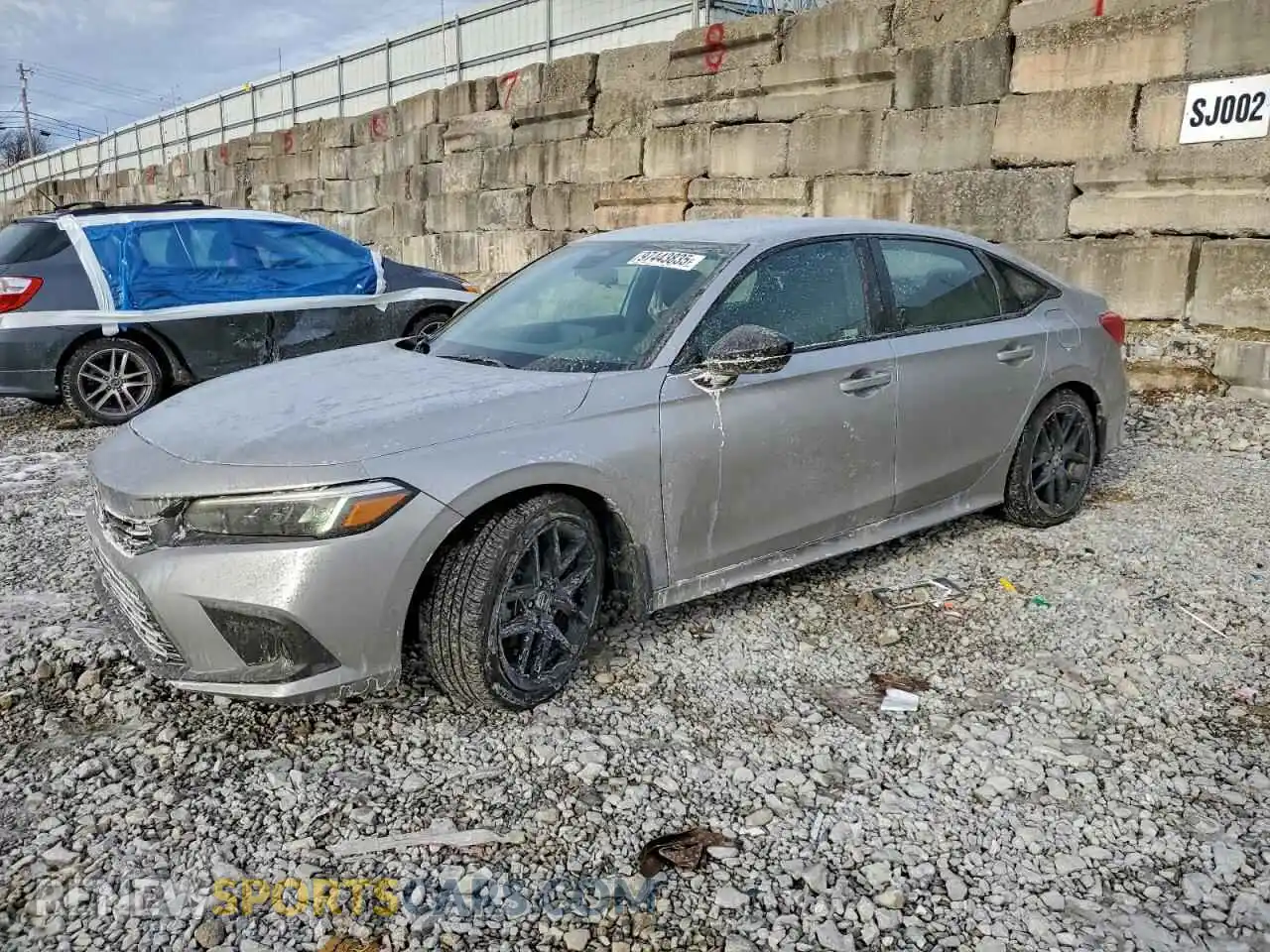 1 Photograph of a damaged car 2HGFE2F52RH505977 HONDA CIVIC 2024