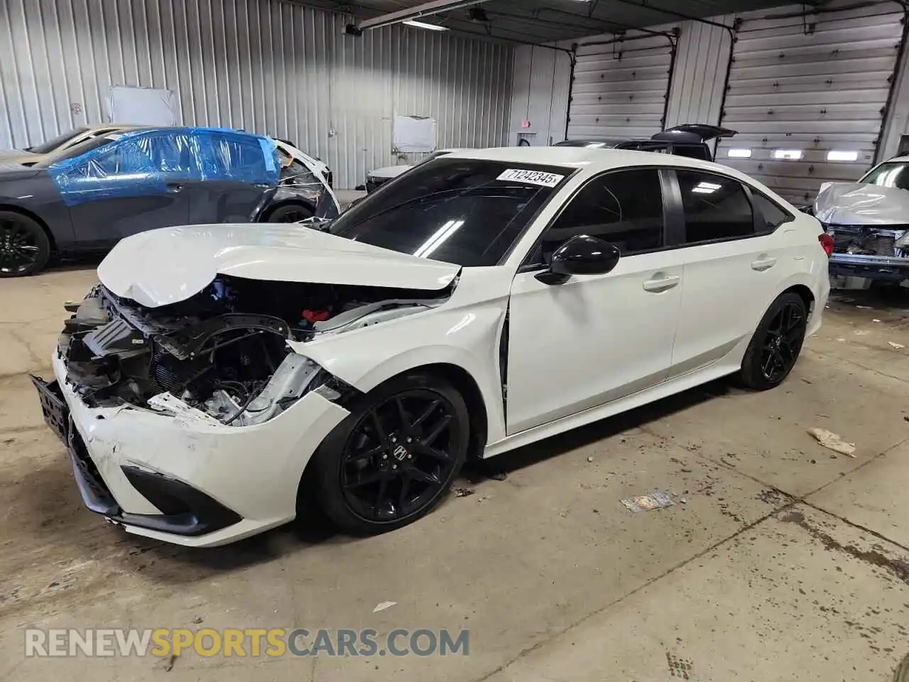 1 Photograph of a damaged car 2HGFE2F52RH515196 HONDA CIVIC 2024