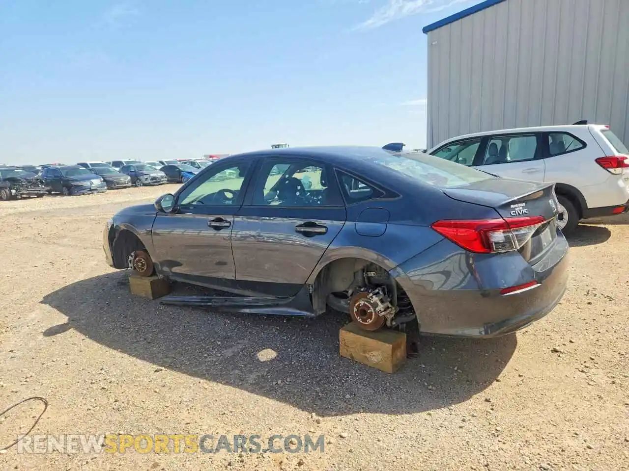 2 Photograph of a damaged car 2HGFE2F52RH526313 HONDA CIVIC 2024