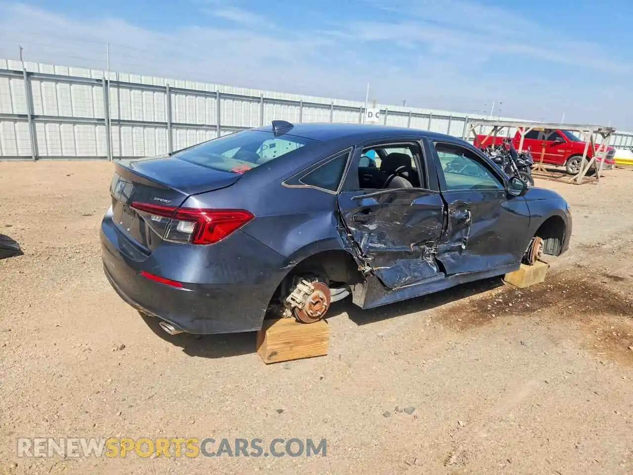 3 Photograph of a damaged car 2HGFE2F52RH526313 HONDA CIVIC 2024