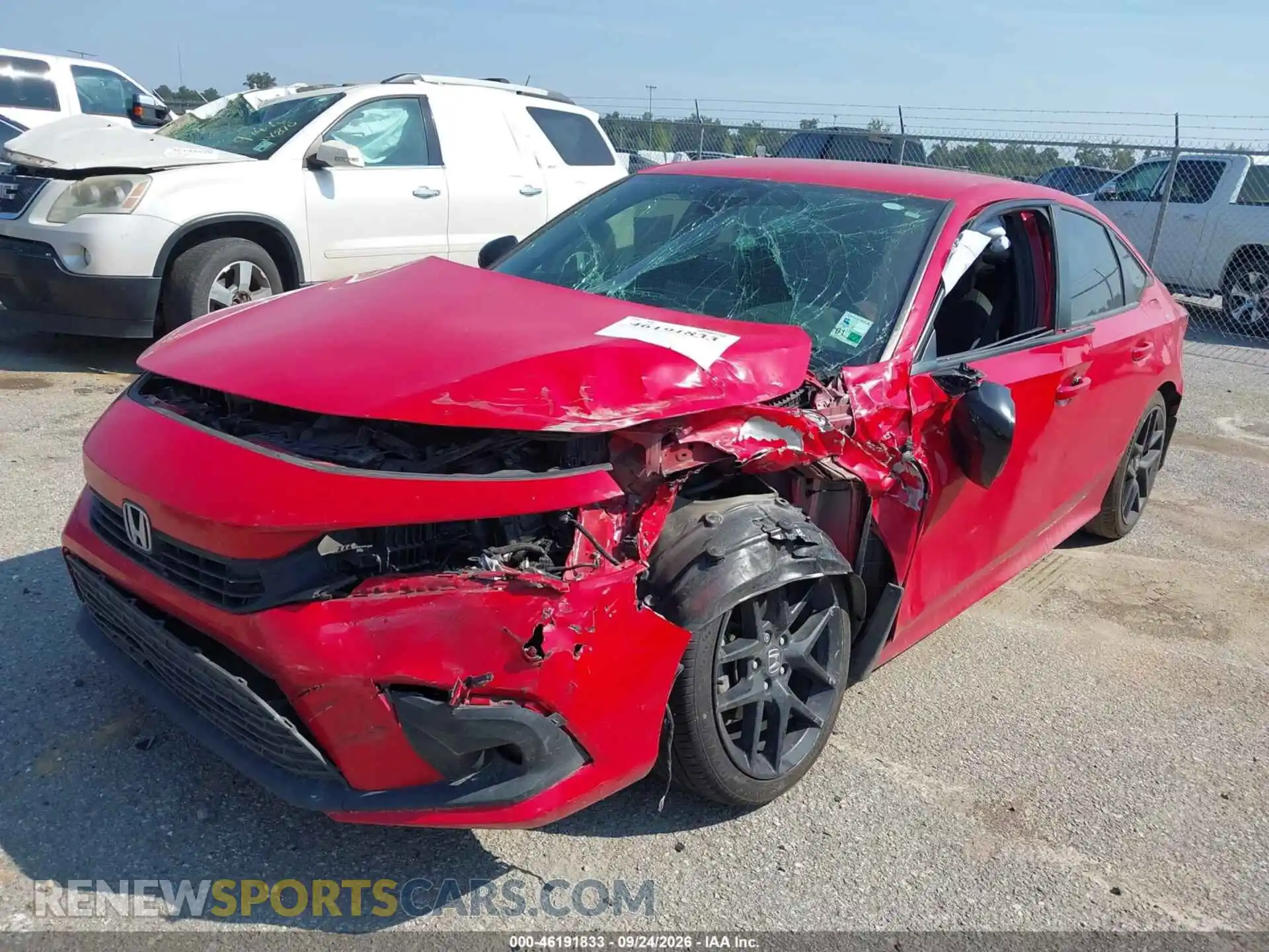 2 Photograph of a damaged car 2HGFE2F52RH528885 HONDA CIVIC 2024