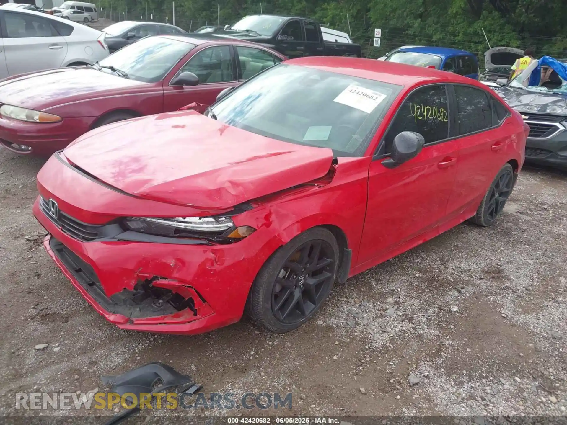 2 Photograph of a damaged car 2HGFE2F52RH530099 HONDA CIVIC 2024