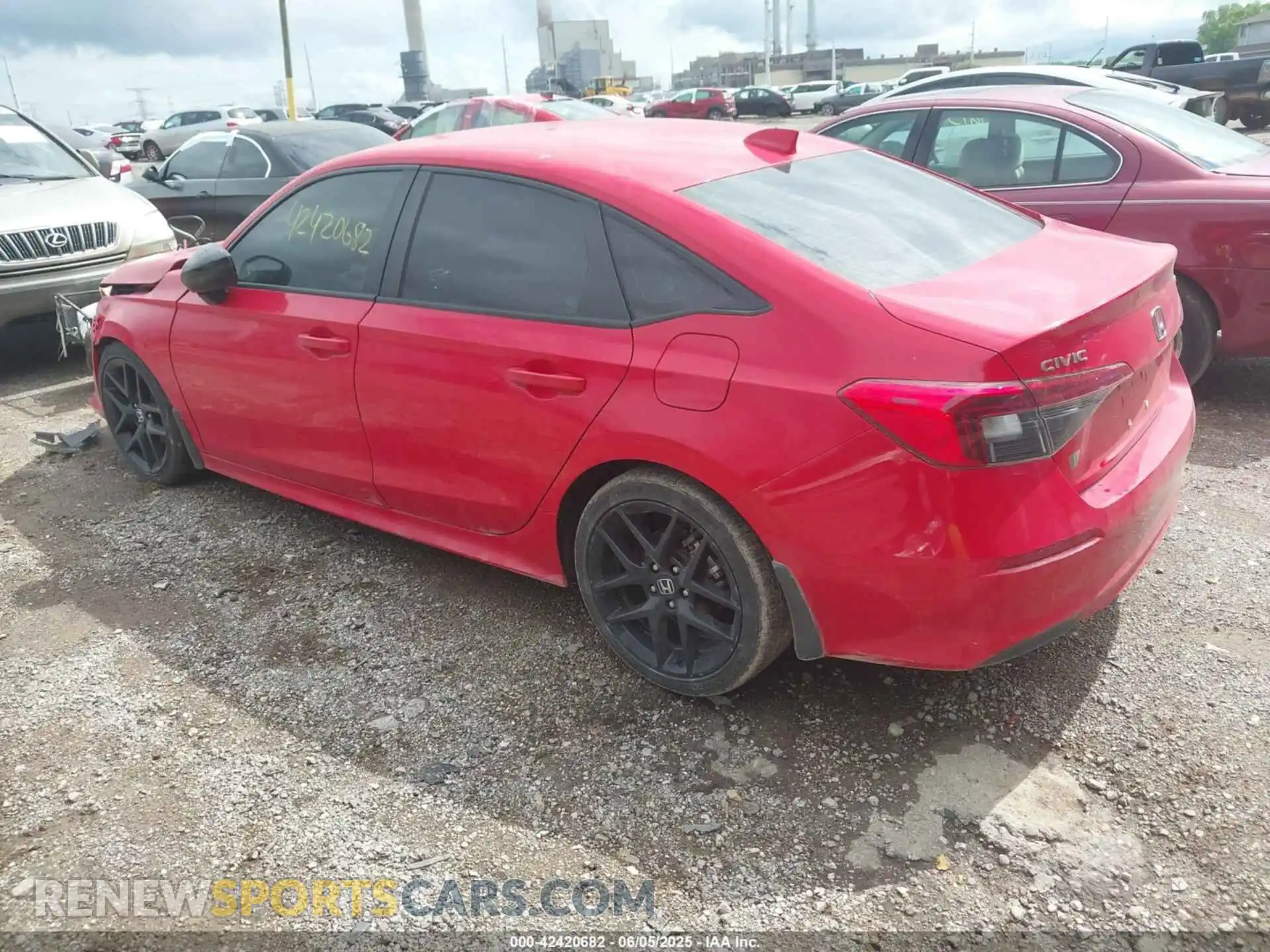 3 Photograph of a damaged car 2HGFE2F52RH530099 HONDA CIVIC 2024
