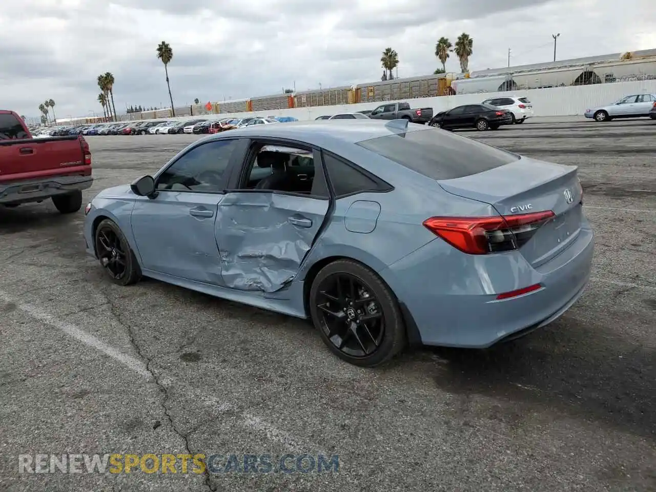 2 Photograph of a damaged car 2HGFE2F52RH543273 HONDA CIVIC 2024