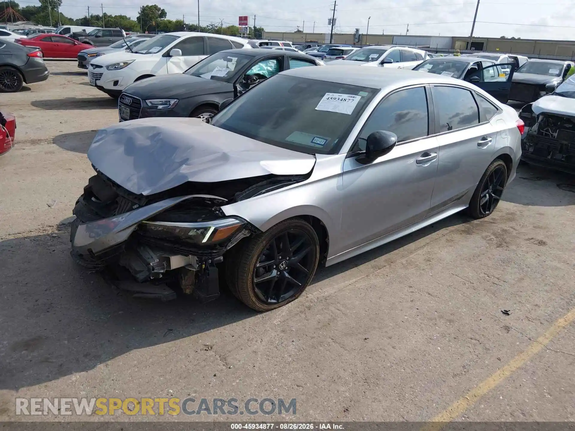 2 Photograph of a damaged car 2HGFE2F52RH546304 HONDA CIVIC 2024