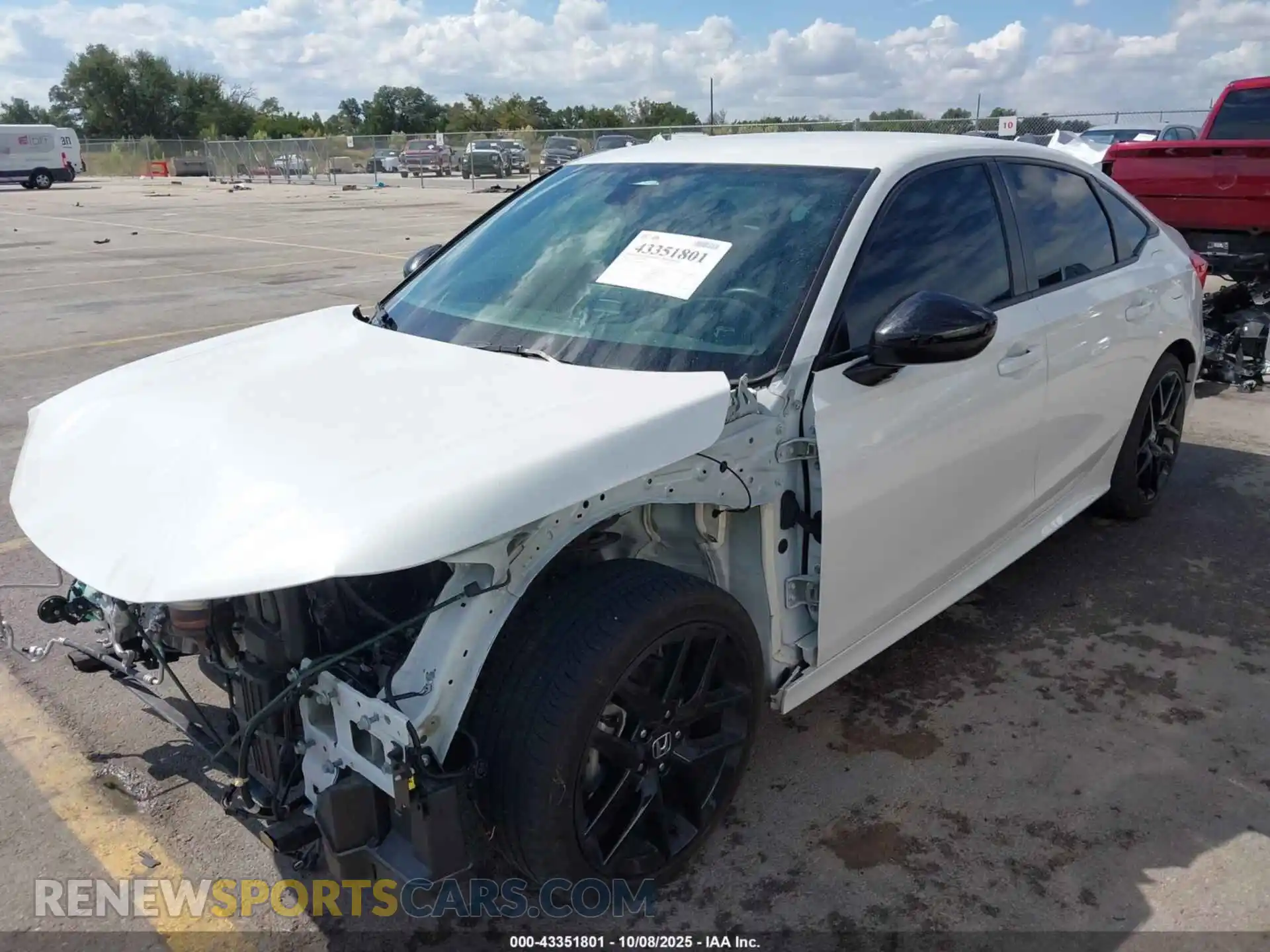 2 Photograph of a damaged car 2HGFE2F52RH546898 HONDA CIVIC 2024