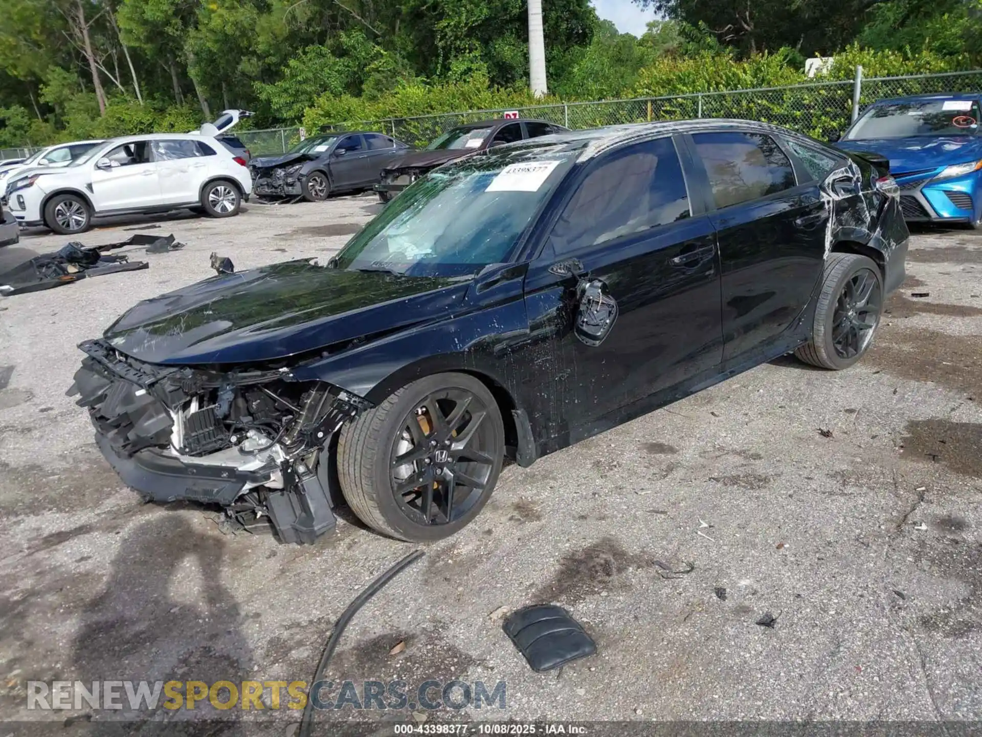 2 fotografías del automóvil dañado 2HGFE2F52RH548313 HONDA CIVIC 2024