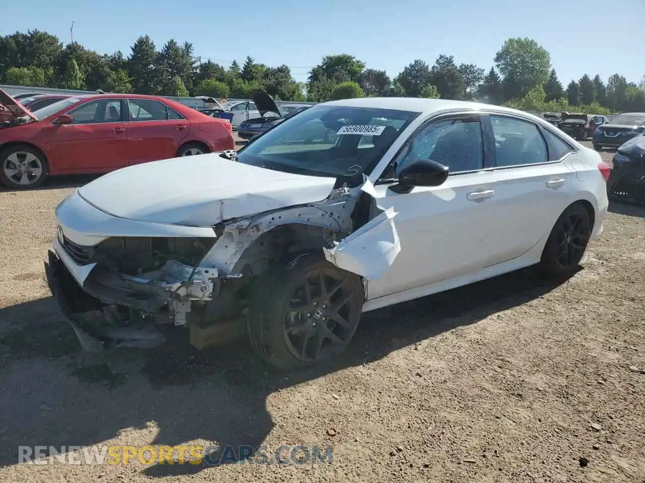 1 Photograph of a damaged car 2HGFE2F52RH557514 HONDA CIVIC 2024