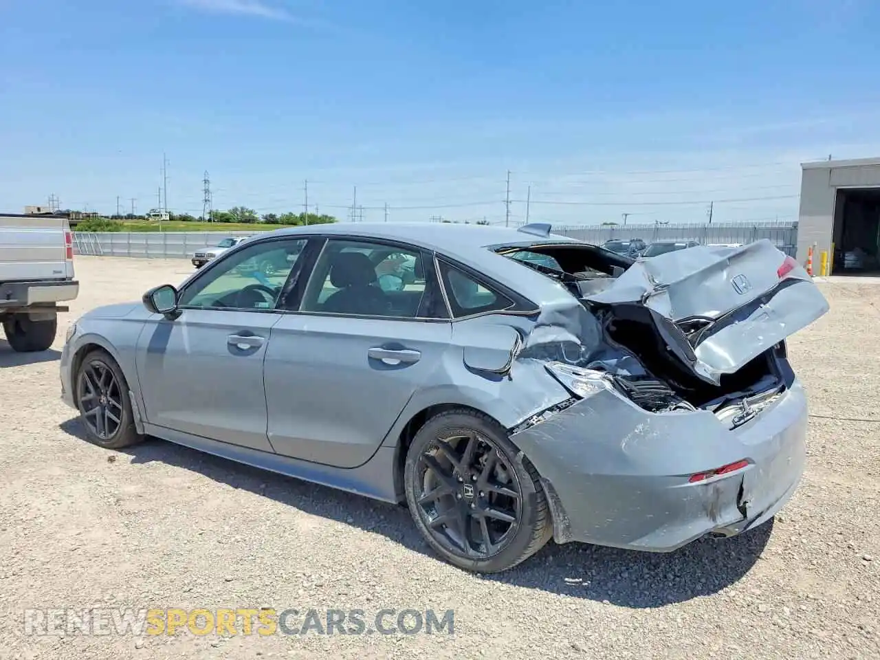 2 Photograph of a damaged car 2HGFE2F52RH562647 HONDA CIVIC 2024