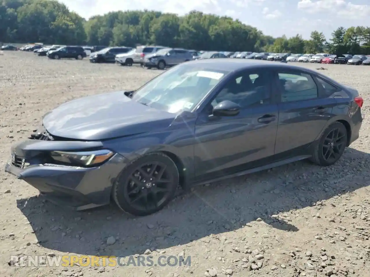 1 Photograph of a damaged car 2HGFE2F52RH567511 HONDA CIVIC 2024