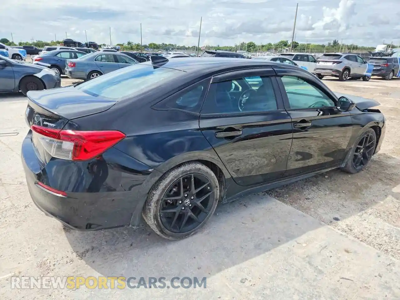 3 fotografías del automóvil dañado 2HGFE2F52RH569808 HONDA CIVIC 2024