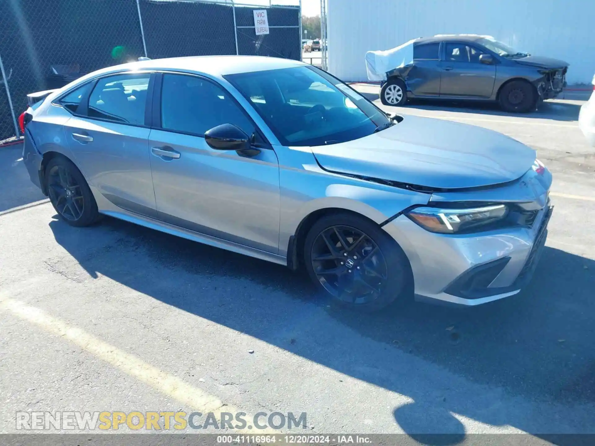 1 Photograph of a damaged car 2HGFE2F52RH577116 HONDA CIVIC 2024