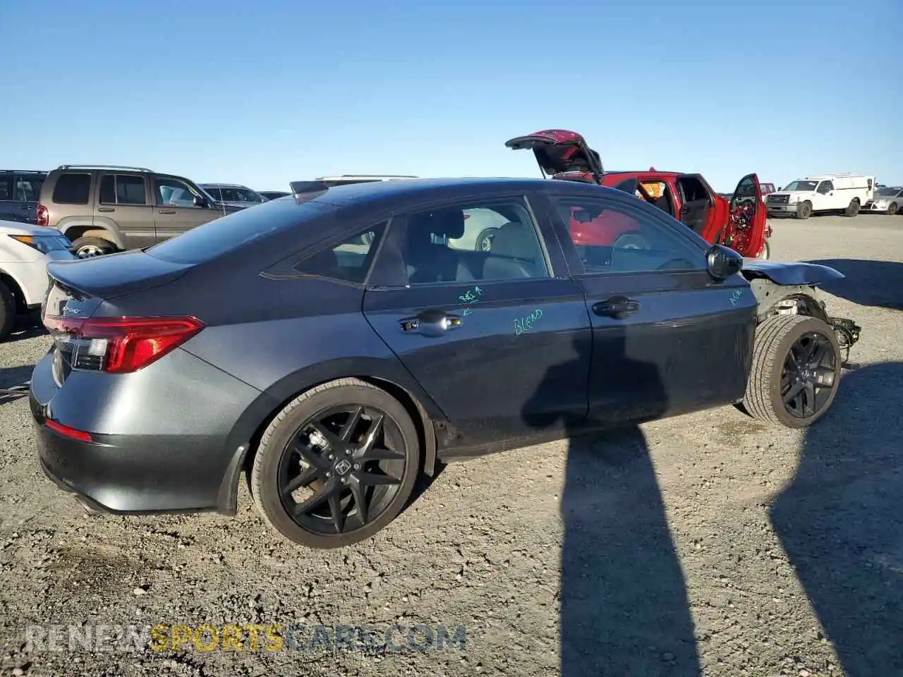 3 Photograph of a damaged car 2HGFE2F53RH511321 HONDA CIVIC 2024