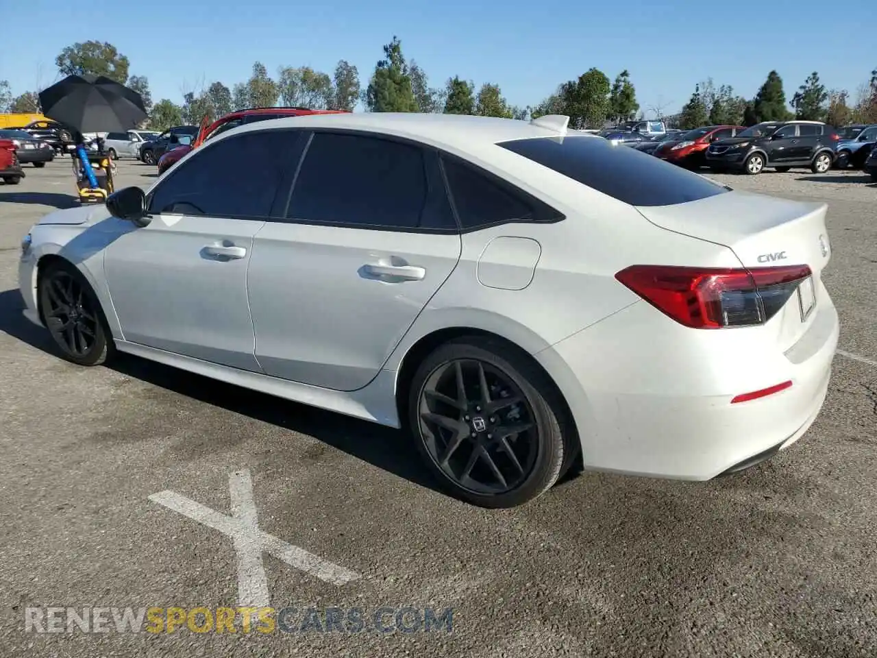 2 fotografías del automóvil dañado 2HGFE2F53RH519483 HONDA CIVIC 2024