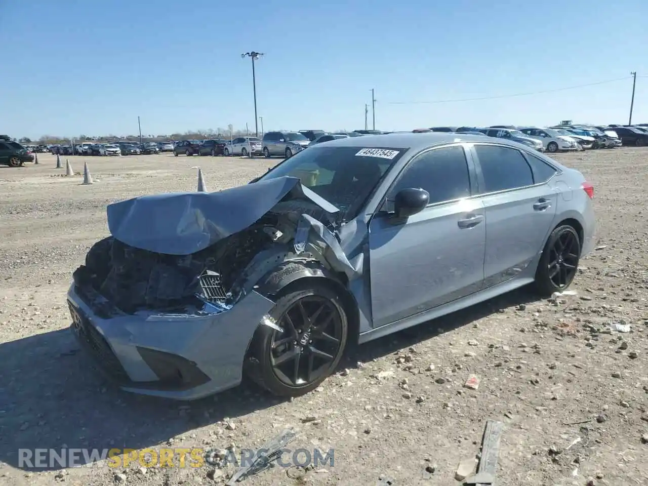 1 Photograph of a damaged car 2HGFE2F53RH545467 HONDA CIVIC 2024