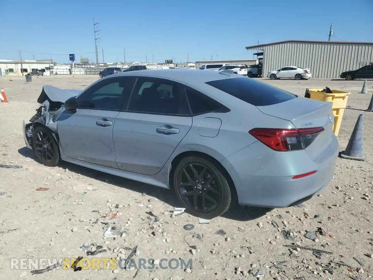 2 Photograph of a damaged car 2HGFE2F53RH545467 HONDA CIVIC 2024