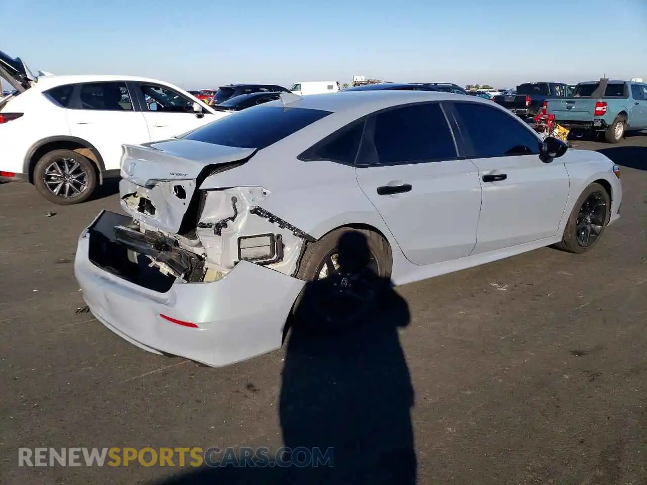 3 Photograph of a damaged car 2HGFE2F53RH549941 HONDA CIVIC 2024